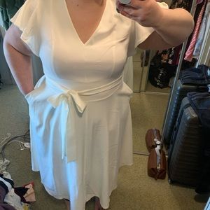 Land Bryant White Lena Dress